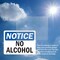 Signmission No Alcohol, 10 in W x Rectangle, Plastic OS-2PACK-NS-P-710-L-16002 - alternate 4